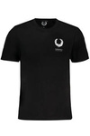 GIAN MARCO VENTURI MEN&#39;S SHORT SLEEVED T-SHIRT BLACK