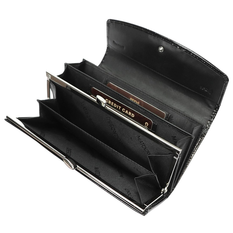 Women's genuine leather wallet Mato Grosso 0738-602 RFID