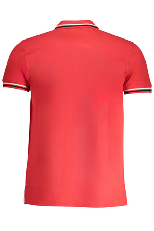 CAVALLI CLASS HERREN-KURZÄRMELIGES POLOSHIRT ROT