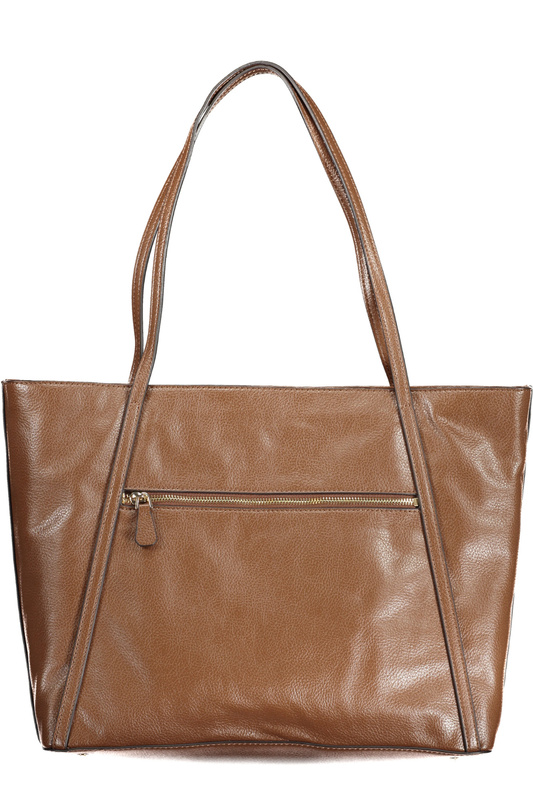 GUESS JEANS WOMEN&#39;S BAG BROWN