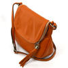 Women's elegant leather crossbody bag