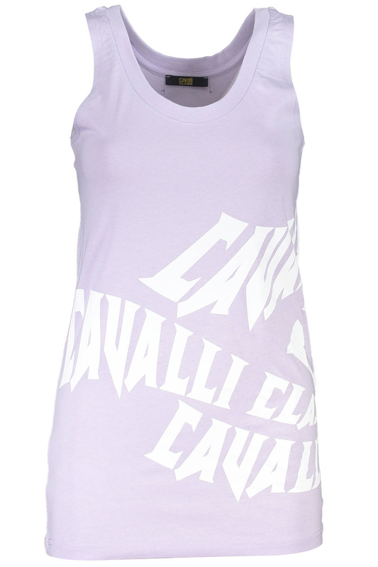 CAVALLI CLASS PURPLE WOMEN&#39;S TANK TOP