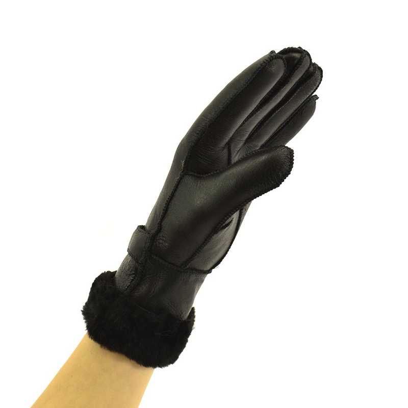 Fünf-Finger-Leder-Isolierhandschuhe