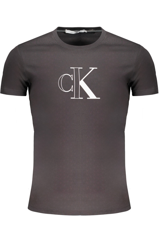 CALVIN KLEIN HERREN-KURZARM-T-SHIRT SCHWARZ