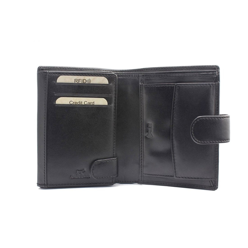 Men's genuine leather wallet EL FORREST 988-623 RFID