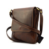 Beautiful classic leather women's messenger bag