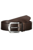 LEVI`S LEATHER BELT MAN BROWN