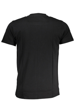 CAVALLI CLASS HERREN-KURZARM-T-SHIRT SCHWARZ