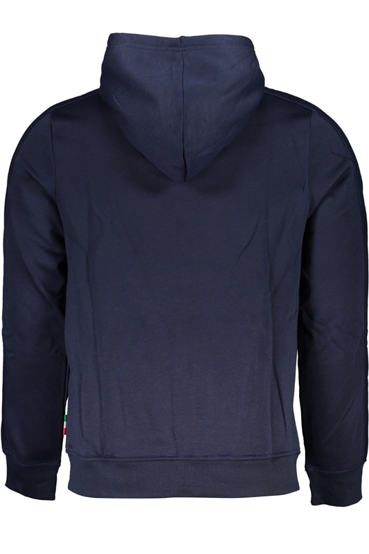 GIAN MARCO VENTURI MEN&#39;S BLUE ZIP SWEATSHIRT