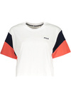 FILA WOMEN&#39;S SHORT SLEEVE T-SHIRT WHITE