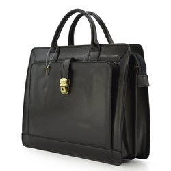 Vera Pelle Women's Leather Briefcase Work Bag