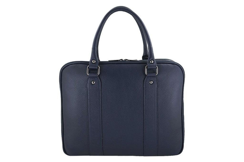 Large Leather Briefcase Women's Document Bag