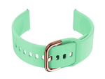 U01 smartwatch rubber strap - mint/rosegold - 18mm