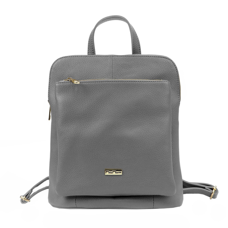 Damen Echtleder Rucksack MiaMore 01-044 DOLLARO