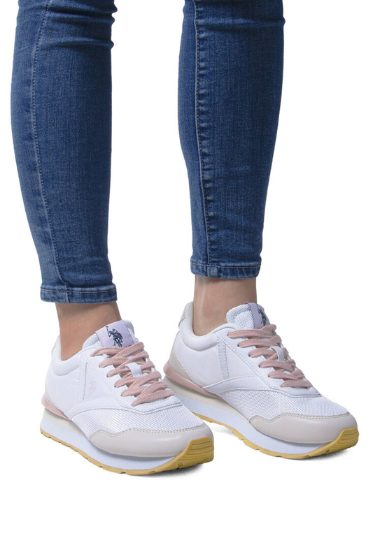 US POLO BEST PRICE WHITE WOMEN&#39;S SPORT SHOES