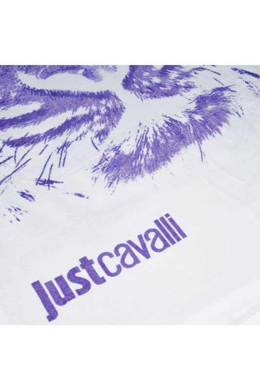 Towels marki Just Cavalli Beachwear model A85 15GRMC kolor Biały. Akcesoria Męskie. Sezon: