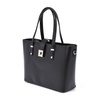 Large women's shopper bag, perfect for work, leather