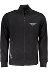 US GRAND POLO MEN&#39;S BLACK ZIP SWEATSHIRT