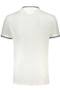 TOMMY HILFIGER MEN&#39;S WHITE SHORT SLEEVED POLO SHIRT