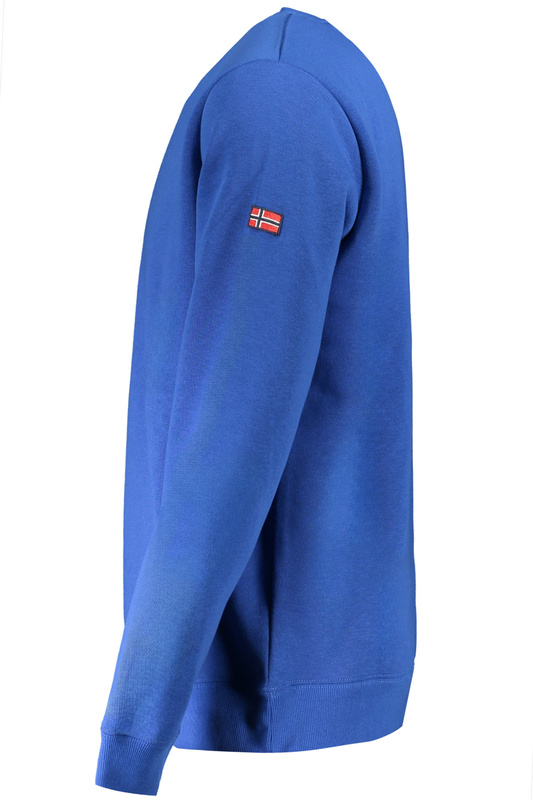 NORWAY 1963 MEN&#39;S BLUE ZIP-UP SWEATSHIRT