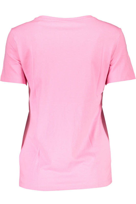 GUESS JEANS WOMEN&#39;S SHORT SLEEVE T-SHIRT PINK