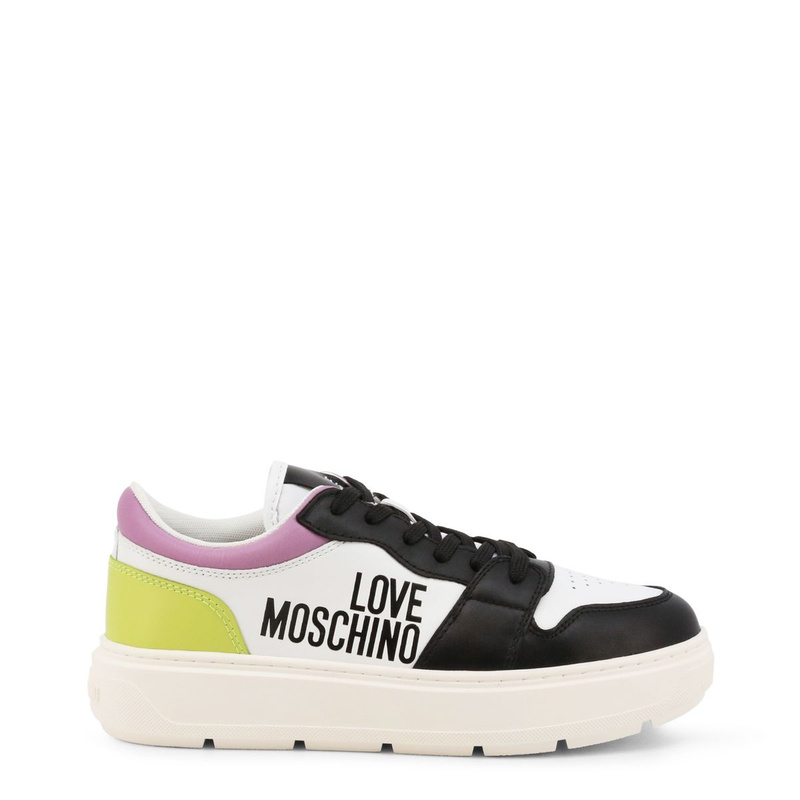 Sneakers Marke Love Moschino Modell JA15274G1GIAB Farbe Weiß. Schuhe Damen. Saison: Frühling/Sommer