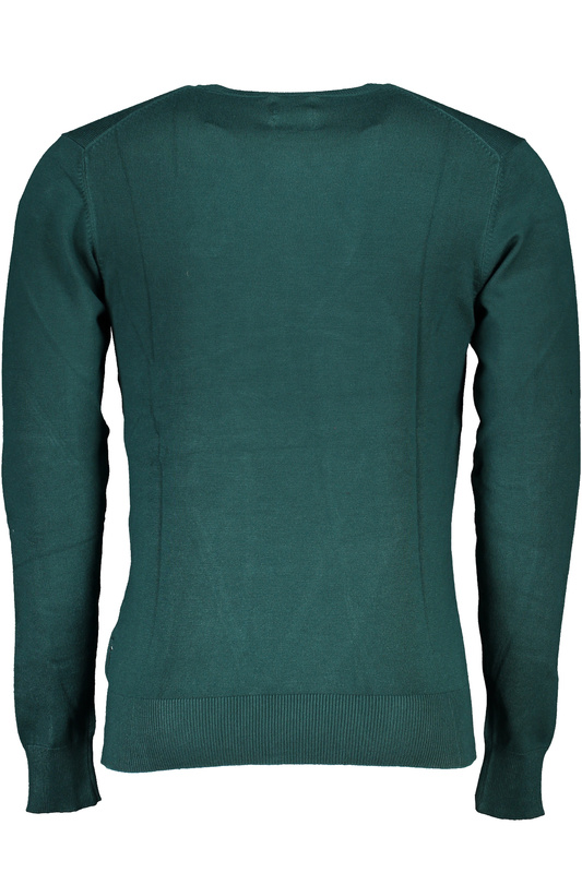 GIAN MARCO VENTURI MEN&#39;S GREEN SWEATER