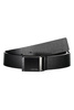 CALVIN KLEIN BLACK MAN LEATHER BELT