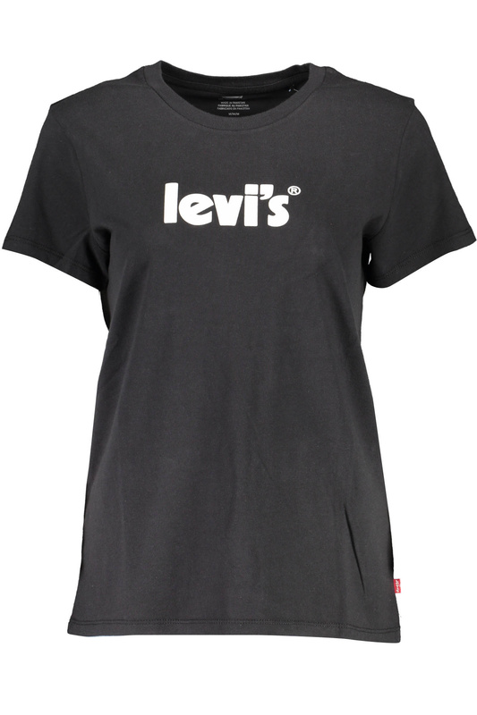 LEVI&#39;S WOMEN&#39;S SHORT SLEEVE T-SHIRT BLACK