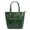 Damen Echtleder Handtasche MiaMore 01-011 CROCO