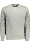 US POLO SWEATSHIRT WITHOUT ZIP GRAY MAN