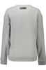 PLEIN SPORT SWEATSHIRT WITHOUT ZIP WOMAN GRAY