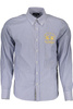 LA MARTINA MEN&#39;S BLUE LONG SLEEVE SHIRT