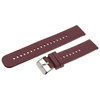 U27 rubber watch strap - purple/silver - 22mm