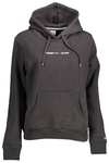 TOMMY HILFIGER SWEATSHIRT WITHOUT ZIP WOMAN BLACK