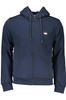 CAVALLI CLASS SWEATSHIRT MIT REISSVERSCHLUSS HERREN BLAU