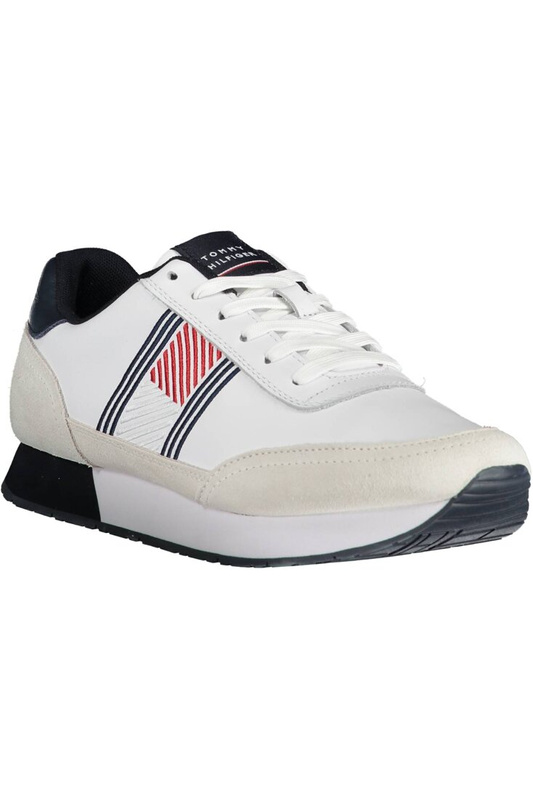 TOMMY HILFIGER WHITE MEN&#39;S SPORTS SHOES