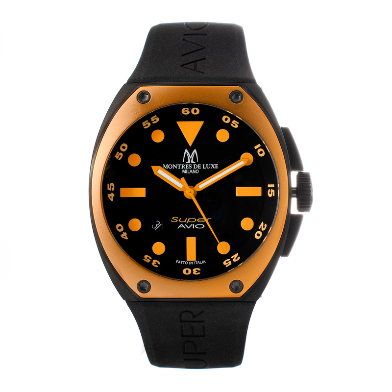 WATCH MONTRES DE LUXE MAN 09SA-BK-1002 (48MM)