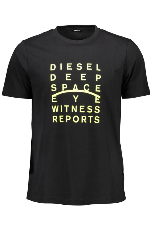 DIESEL KURZARM T-SHIRT HERREN SCHWARZ