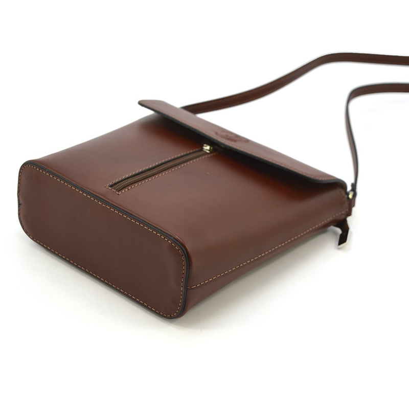 Elegant women's leather shoulder messenger bag