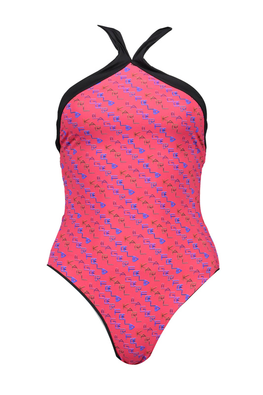 KARL LAGERFELD ONE PIECE SWIMSUIT WOMAN RED