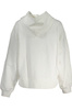 CALVIN KLEIN WOMEN&#39;S SWEATSHIRT WITHOUT ZIP WHITE