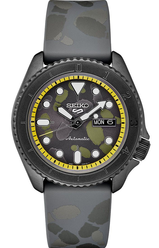 Practical men's watch water resistant 100m SEIKO