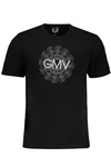 GIAN MARCO VENTURI MEN&#39;S SHORT SLEEVE T-SHIRT BLACK