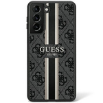 Guess GUHCS23LP4RPSK S23 Ultra S918 czarny/black hardcase 4G Printed Stripe