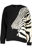 DESIGUAL BLACK WOMEN&#39;S SWEATER