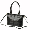 Women's leather shopper bag shoulder bag