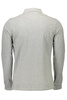 US POLO SHIRT LONG SLEEVE MEN&#39;S GRAY