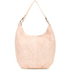 Powder suede women's A4 leather handbag K50 bag