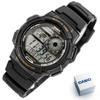 ZEGAREK MĘSKI CASIO AE-1000W 1AV (zd073a) - WORLD TIME + BOX